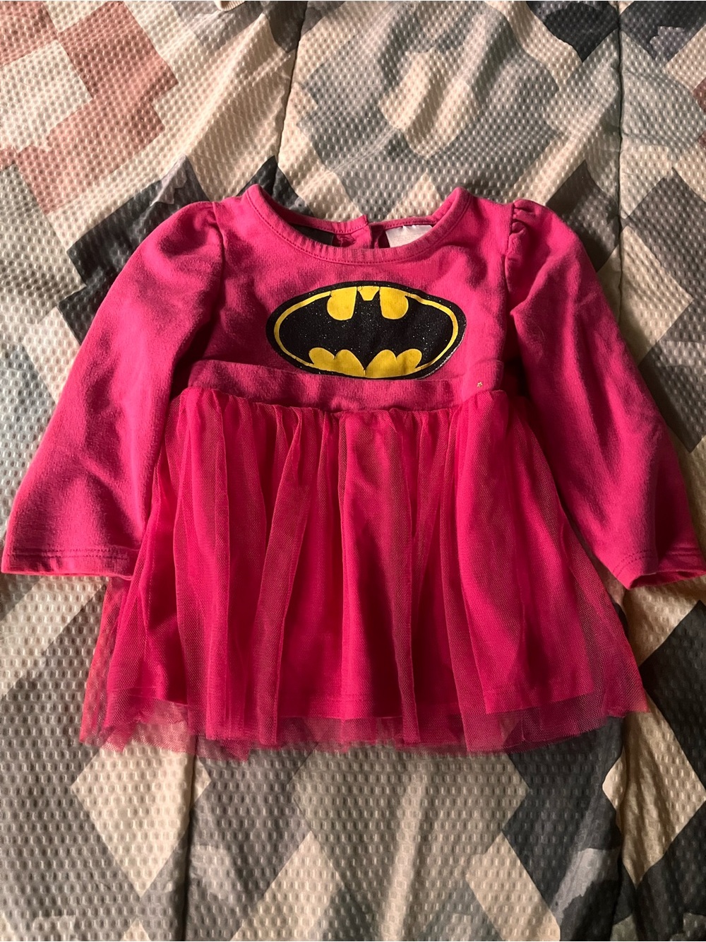 Batman Pink Tulle Batgirl Dress